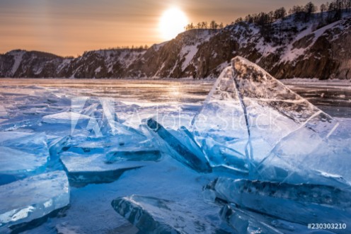 Picture of Icy wonders of Baikal lake